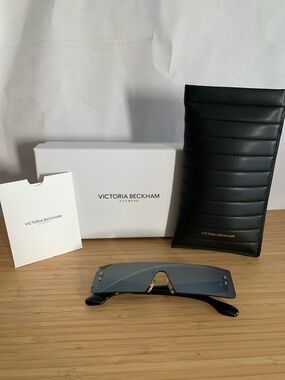 Victoria Beckham Micro Shield Frameless Sunglasses